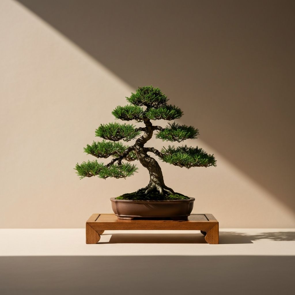 Bonsaitre i naturlige omgivelser